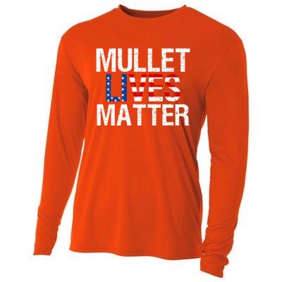 Mullet Lives Matter Gift Funny Hairstyle Gift Meaningful Gift Cooling Performance Long Sleeve Crew