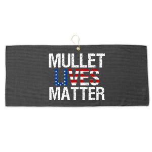 Mullet Lives Matter Gift Funny Hairstyle Gift Meaningful Gift Large Microfiber Waffle Golf Towel