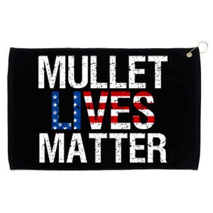 Mullet Lives Matter Gift Funny Hairstyle Gift Meaningful Gift Grommeted Golf Towel