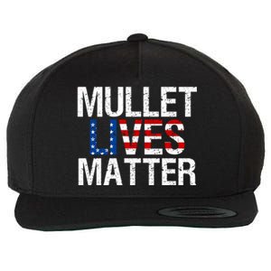 Mullet Lives Matter Gift Funny Hairstyle Gift Meaningful Gift Wool Snapback Cap