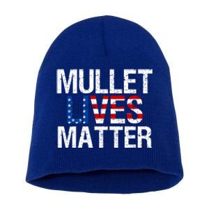 Mullet Lives Matter Gift Funny Hairstyle Gift Meaningful Gift Short Acrylic Beanie