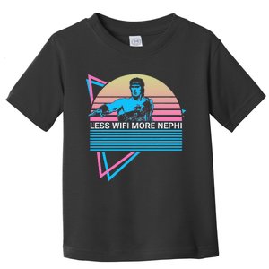 Mormon Lds Missionary Less Wifi More Nephi Toddler T-Shirt