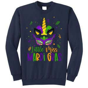 Mardigras Little Miss Mardi Gras Sweatshirt