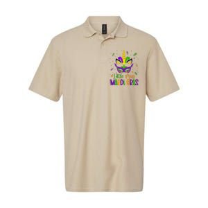 Mardigras Little Miss Mardi Gras Softstyle Adult Sport Polo