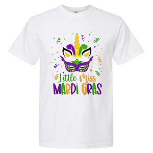 Mardigras Little Miss Mardi Gras Garment-Dyed Heavyweight T-Shirt