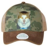 Monday Left Me Broken Cat Legacy Tie Dye Trucker Hat