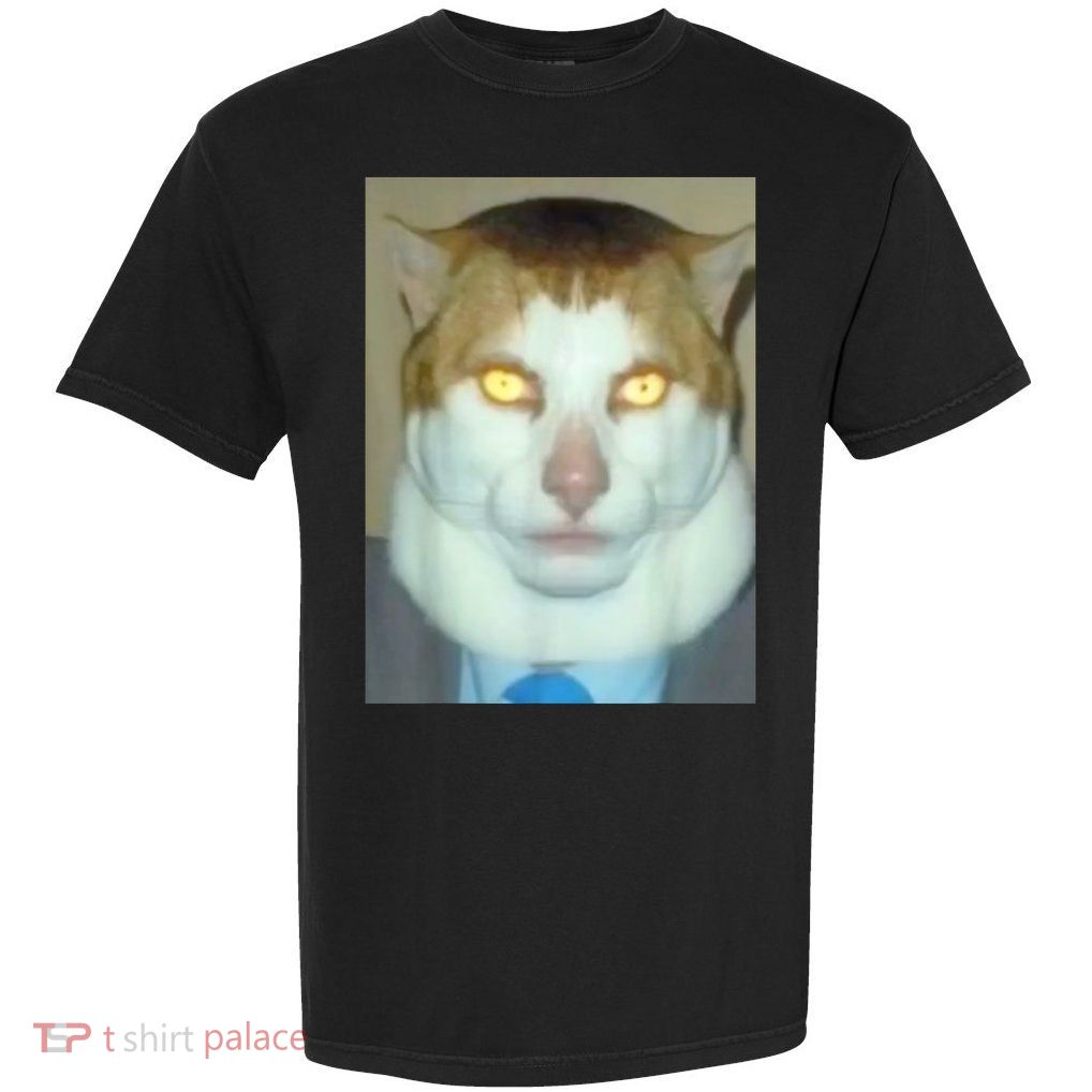 Monday Left Me Broken Cat Garment-Dyed Heavyweight T-Shirt