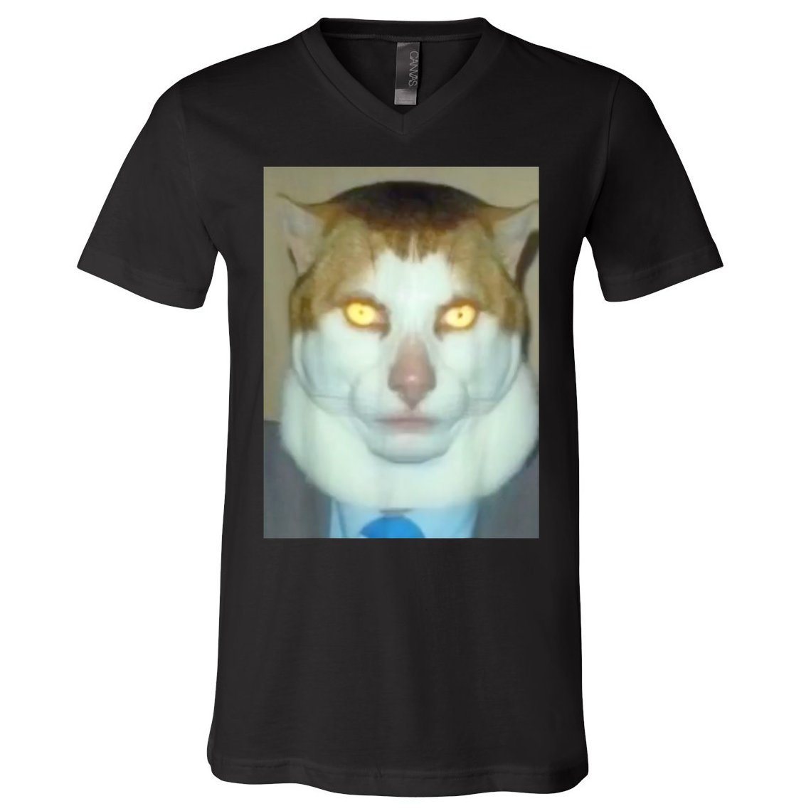 Monday Left Me Broken Cat V-Neck T-Shirt
