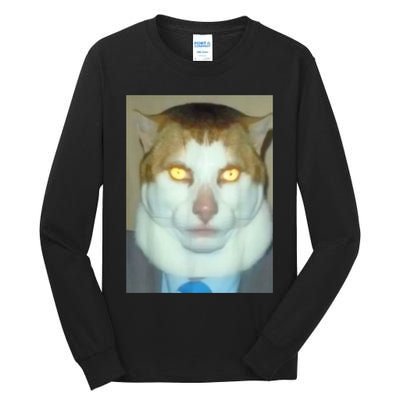 Monday Left Me Broken Cat Tall Long Sleeve T-Shirt