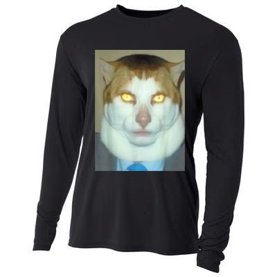 Monday Left Me Broken Cat Cooling Performance Long Sleeve Crew