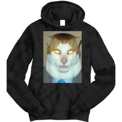 Monday Left Me Broken Cat Tie Dye Hoodie