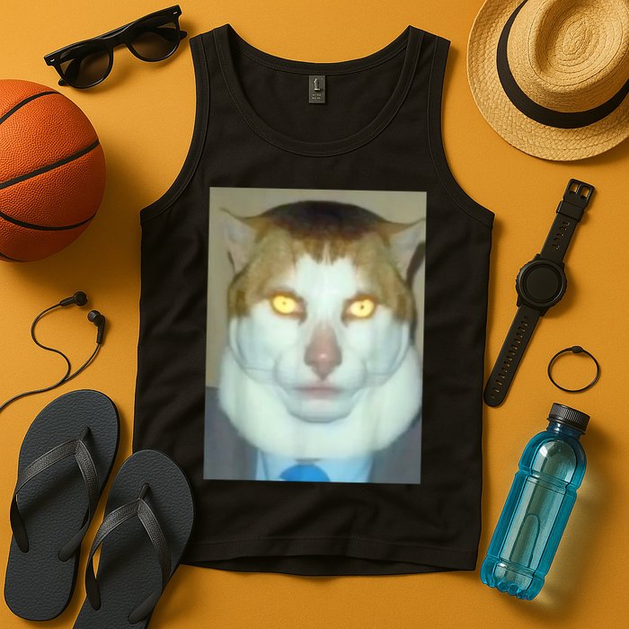 Monday Left Me Broken Cat Tank Top