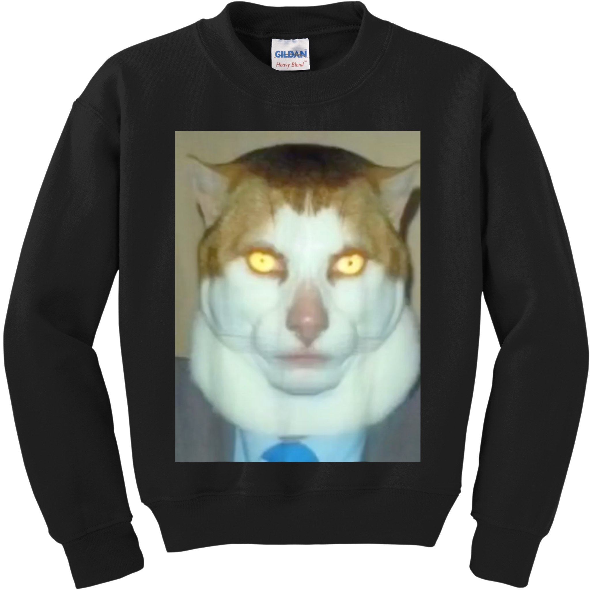 Monday Left Me Broken Cat Kids Sweatshirt