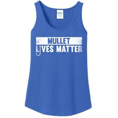 Mullet Lives Matter Funny Fishing Gift Idea Cool Gift Ladies Essential Tank