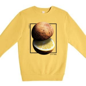 Mars Lemon Premium Crewneck Sweatshirt