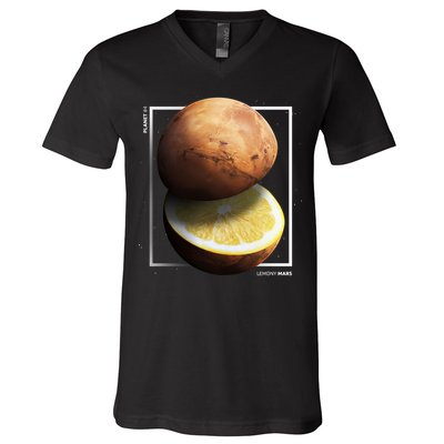 Mars Lemon V-Neck T-Shirt