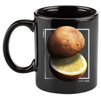 Mars Lemon 11oz C Handle Ceramic Mug