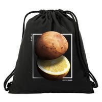 Mars Lemon Drawstring Bag