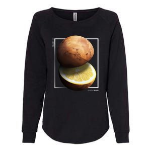 Mars Lemon Womens California Wash Sweatshirt