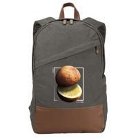 Mars Lemon Cotton Canvas Backpack