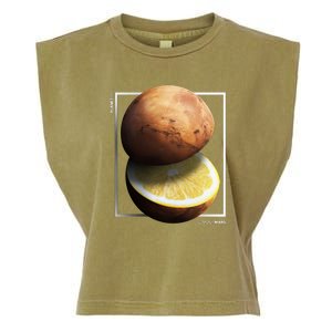 Mars Lemon Garment-Dyed Women's Muscle Tee