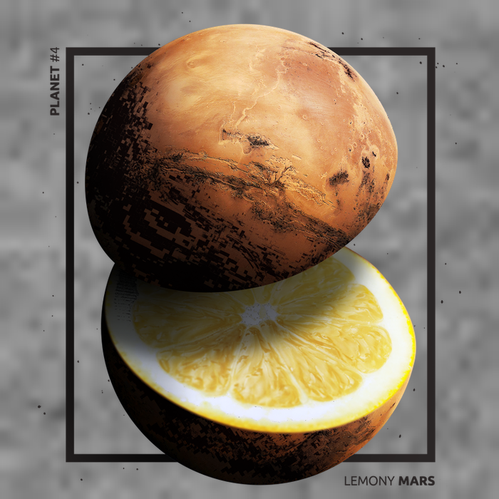 Mars Lemon 7-Panel Snapback Hat