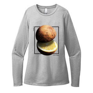 Mars Lemon Womens CVC Long Sleeve Shirt