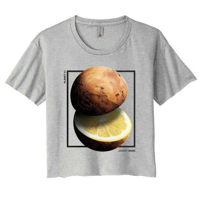 Mars Lemon Crop Top