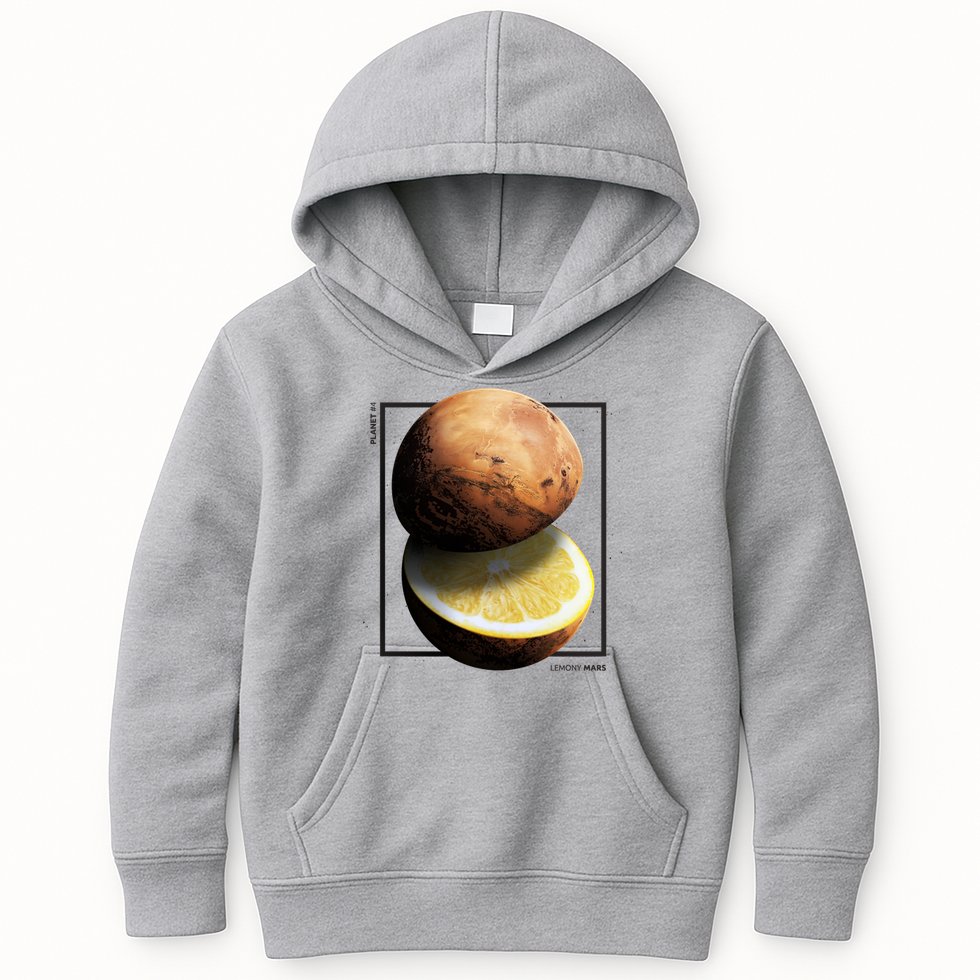 Mars Lemon Kids Hoodie