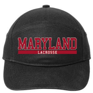 Maryland Lacrosse 7-Panel Snapback Hat