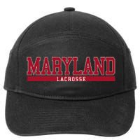 Maryland Lacrosse 7-Panel Snapback Hat