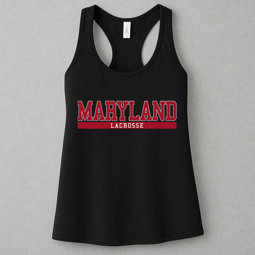 Maryland Lacrosse Womens Tank Top