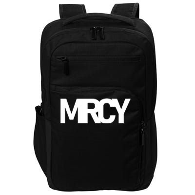 MRCY Logo Mercy Christian Slogan Impact Tech Backpack