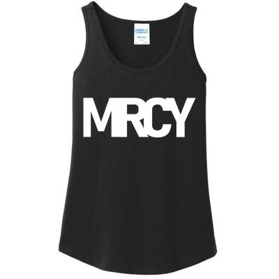 MRCY Logo Mercy Christian Slogan Ladies Essential Tank