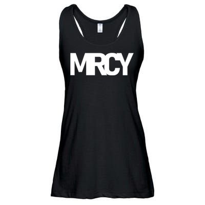 MRCY Logo Mercy Christian Slogan Ladies Essential Flowy Tank