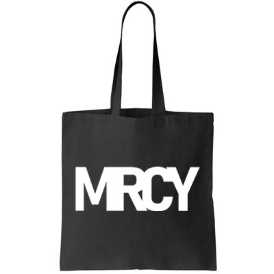 MRCY Logo Mercy Christian Slogan Tote Bag