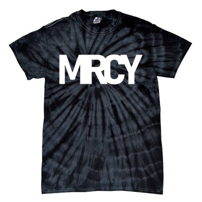 MRCY Logo Mercy Christian Slogan Tie-Dye T-Shirt