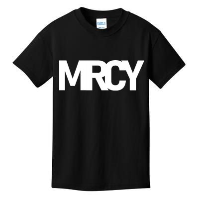 MRCY Logo Mercy Christian Slogan Kids T-Shirt