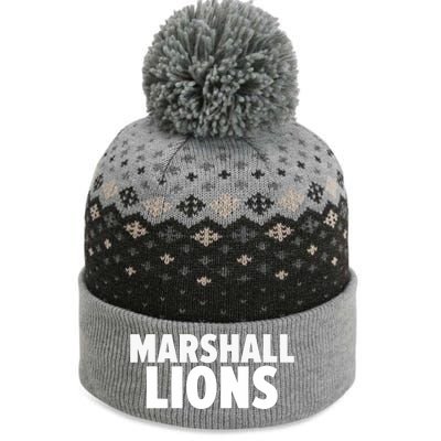 Marshall Lions The Baniff Cuffed Pom Beanie