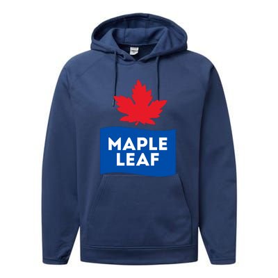 Maple Leaf Performance Fleece Hoodie