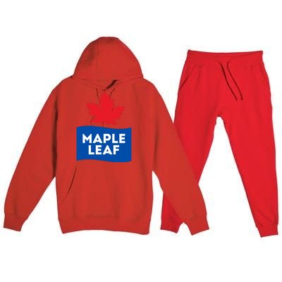 Maple Leaf Premium Hooded Sweatsuit Set