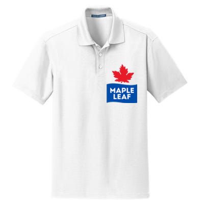 Maple Leaf Dry Zone Grid Polo