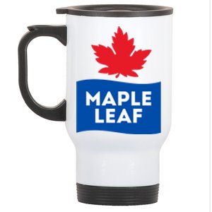 Maple Leaf Stainless Steel Travel Mug