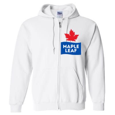 Maple Leaf Full Zip Hoodie