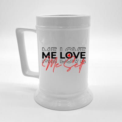 Me Love Me Self Inspirational Design Beer Stein