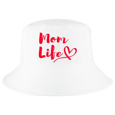 Mom Life | Mothers Funny Mothersday Gift | Womens Cool Comfort Performance Bucket Hat