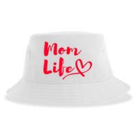 Mom Life | Mothers Funny Mothersday Gift | Womens Sustainable Bucket Hat