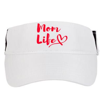 Mom Life | Mothers Funny Mothersday Gift | Womens Adult Drive Performance Visor