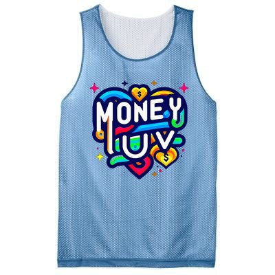 Money Luv Mesh Reversible Basketball Jersey Tank