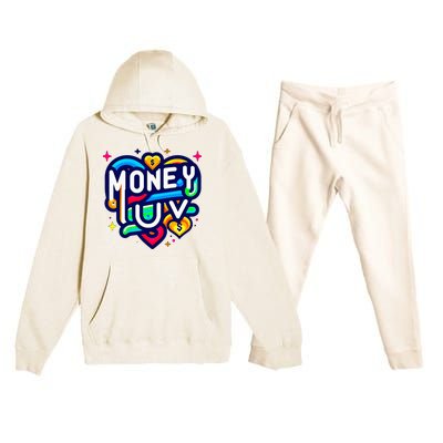 Money Luv Premium Hooded Sweatsuit Set